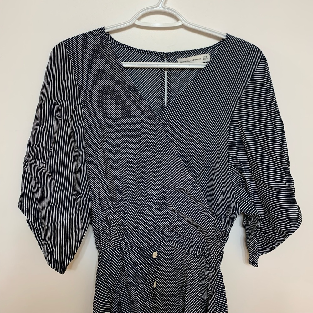 Faithfull The Brand Striped Dress - Picture 6 of 8